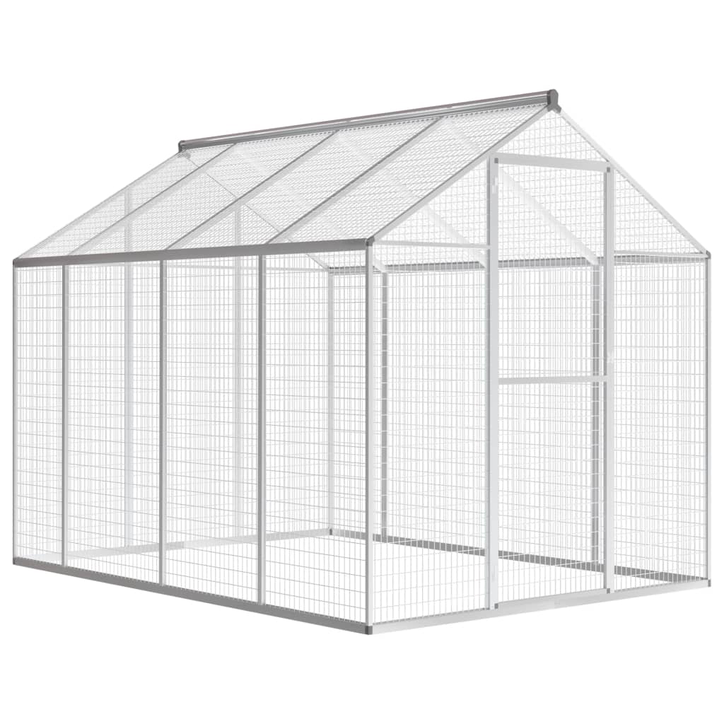 NNEVL Outdoor Aviary Aluminium 178x242x192 cm