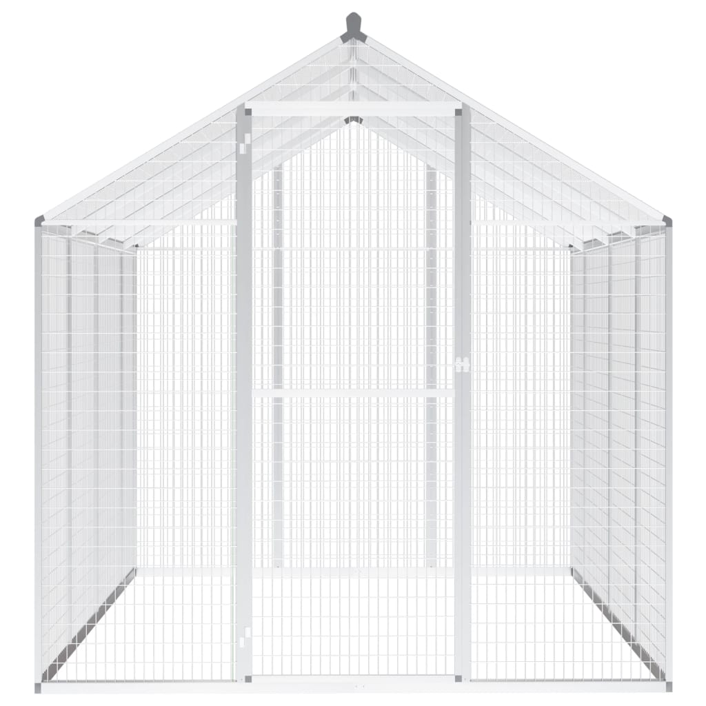 NNEVL Outdoor Aviary Aluminium 178x242x192 cm
