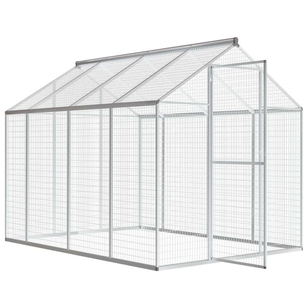 NNEVL Outdoor Aviary Aluminium 178x242x192 cm