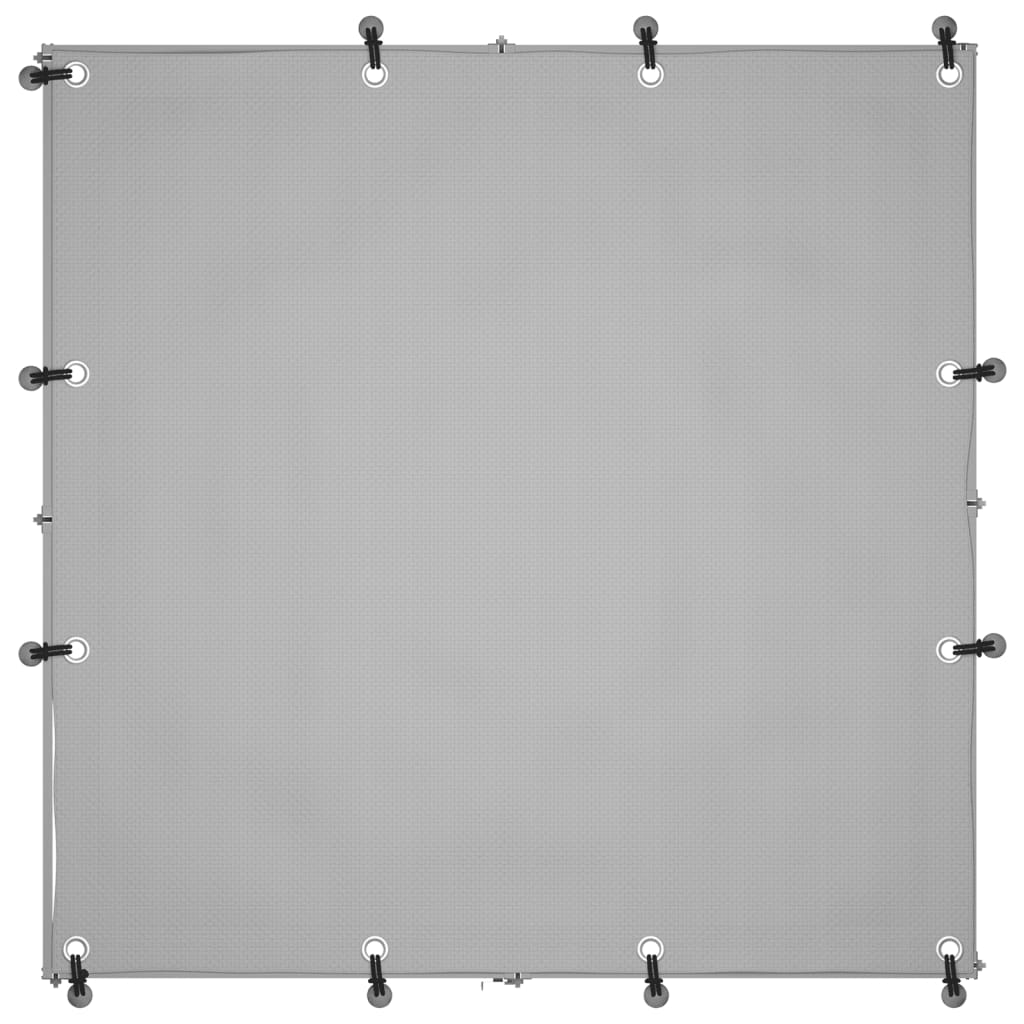 NNEVL Dog Kennel Black 110x110x110 cm Steel