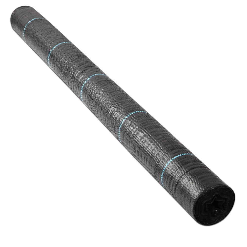NNEDSZ 1.83m X 100m Weedmat Weed Control Mat Woven Fabric Gardening Plant PE