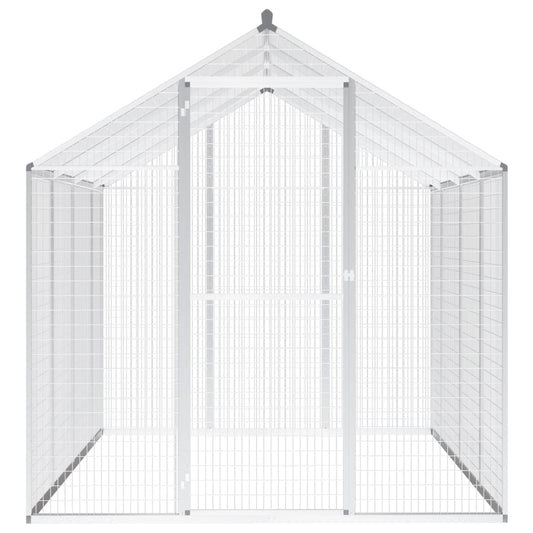 NNEVL Outdoor Aviary Aluminium 178x242x192 cm
